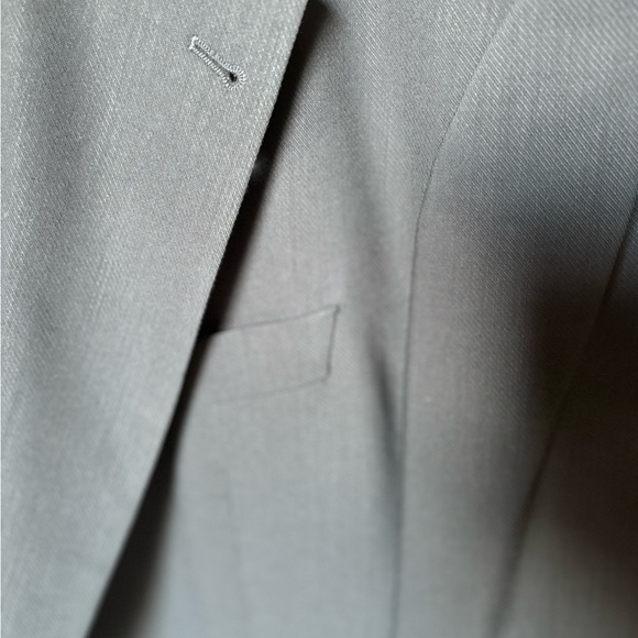 NEW Hugo Boss Gray Sport Coat Size 48 R Single Button Virgin Wool Sport Coat - Picture 4 of 15